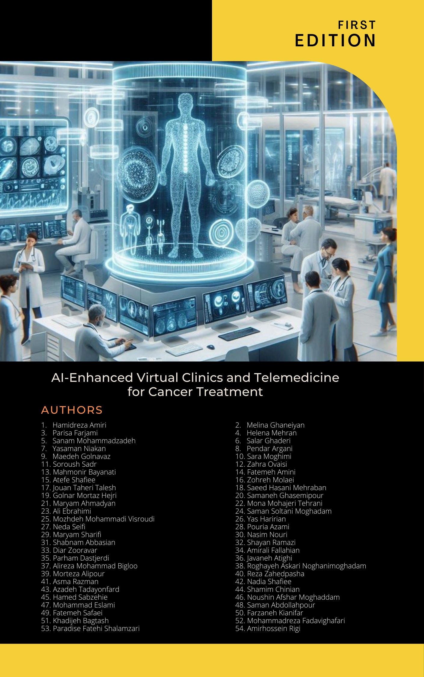 Academic Textbook: AI-Enhanced Virtual Clinics and Telemedicine for Cancer Treatment